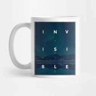 Invisible minimalistic quote Mug